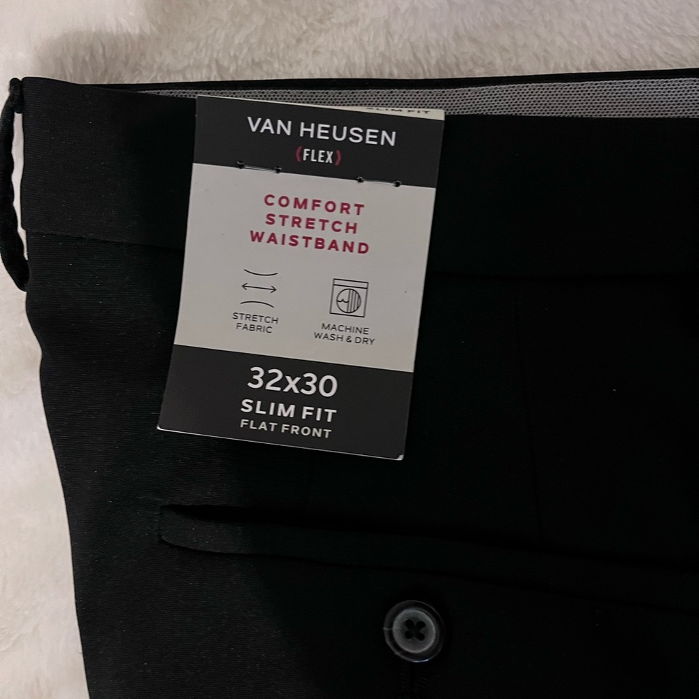 Van Heusen Charcoal Tailored Trousers